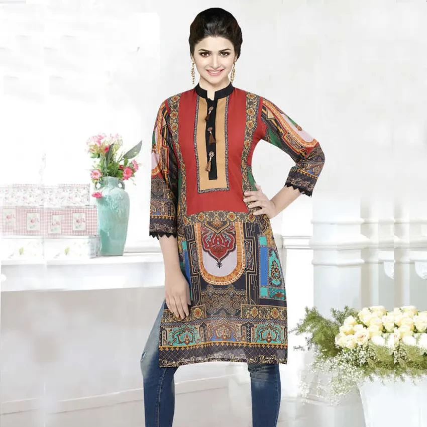 Design Cotton Kurti 202113-6017